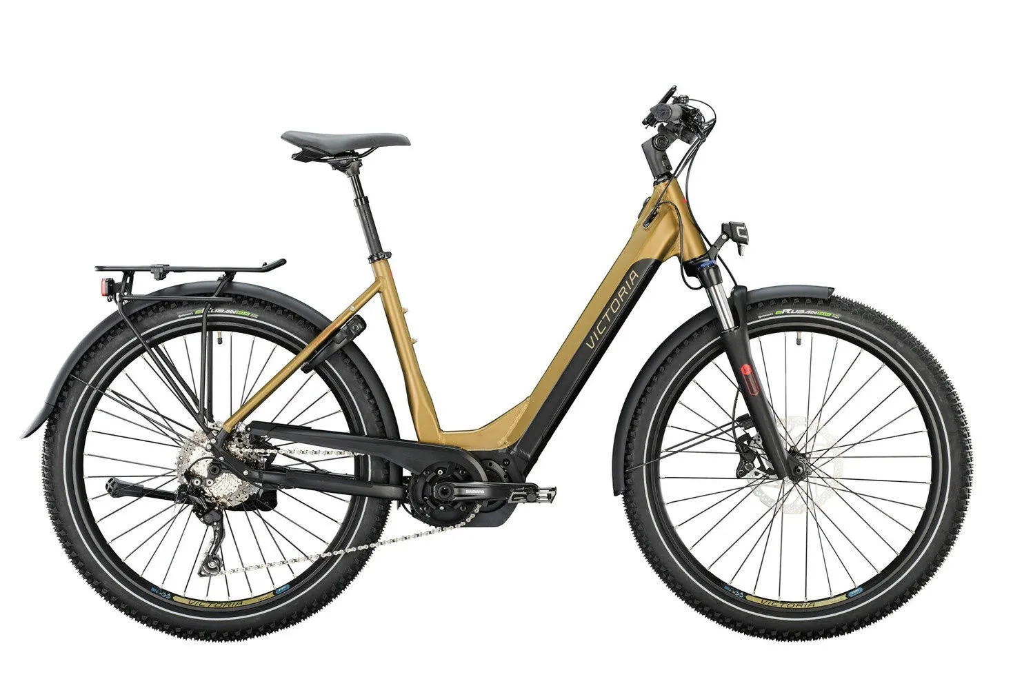 Victoria eAdventure 12.5 Beige Matt 27,5" 504 Wh Wave, Bronze, 50cm Victoria eAdventure 12.5 Beige Matt 27,5" 504 Wh Wave, Bronze, 50cm