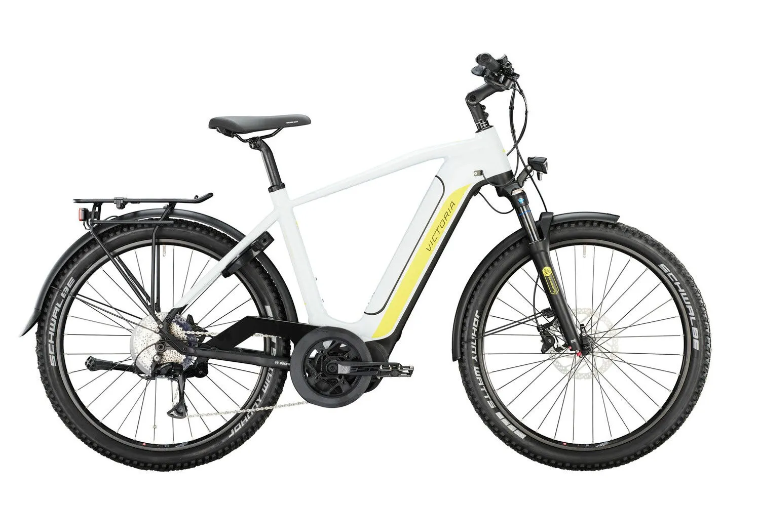 Victoria eAdventure 12.6 White Matt 27,5" 500 Wh Diamant, Weiß, 53cm Victoria eAdventure 12.6 White Matt 27,5" 500 Wh Diamant, Weiß, 53cm