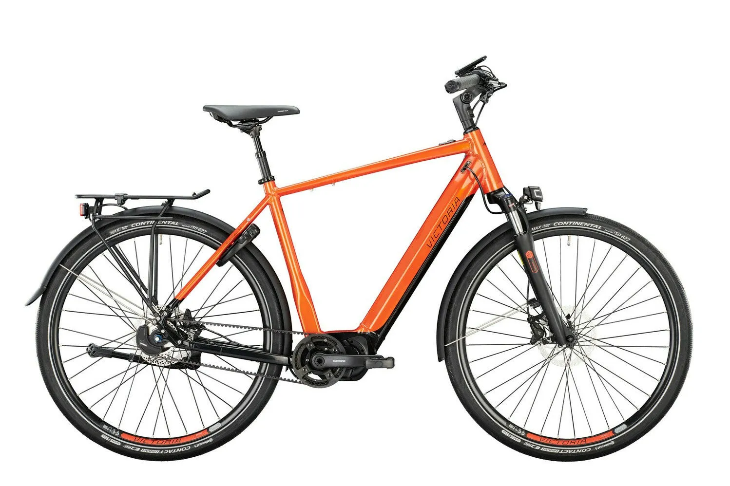Victoria eTouring 11.9 28" 630 Wh Diamant, Orange, 55cm Victoria eTouring 11.9 28" 630 Wh Diamant, Orange, 55cm