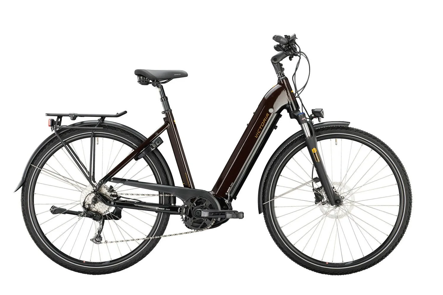 Victoria eTrekking 12.8 Crispy Brown 28" 625 Wh Wave, Braun, 46cm Victoria eTrekking 12.8 Crispy Brown 28" 625 Wh Wave, Braun, 46cm