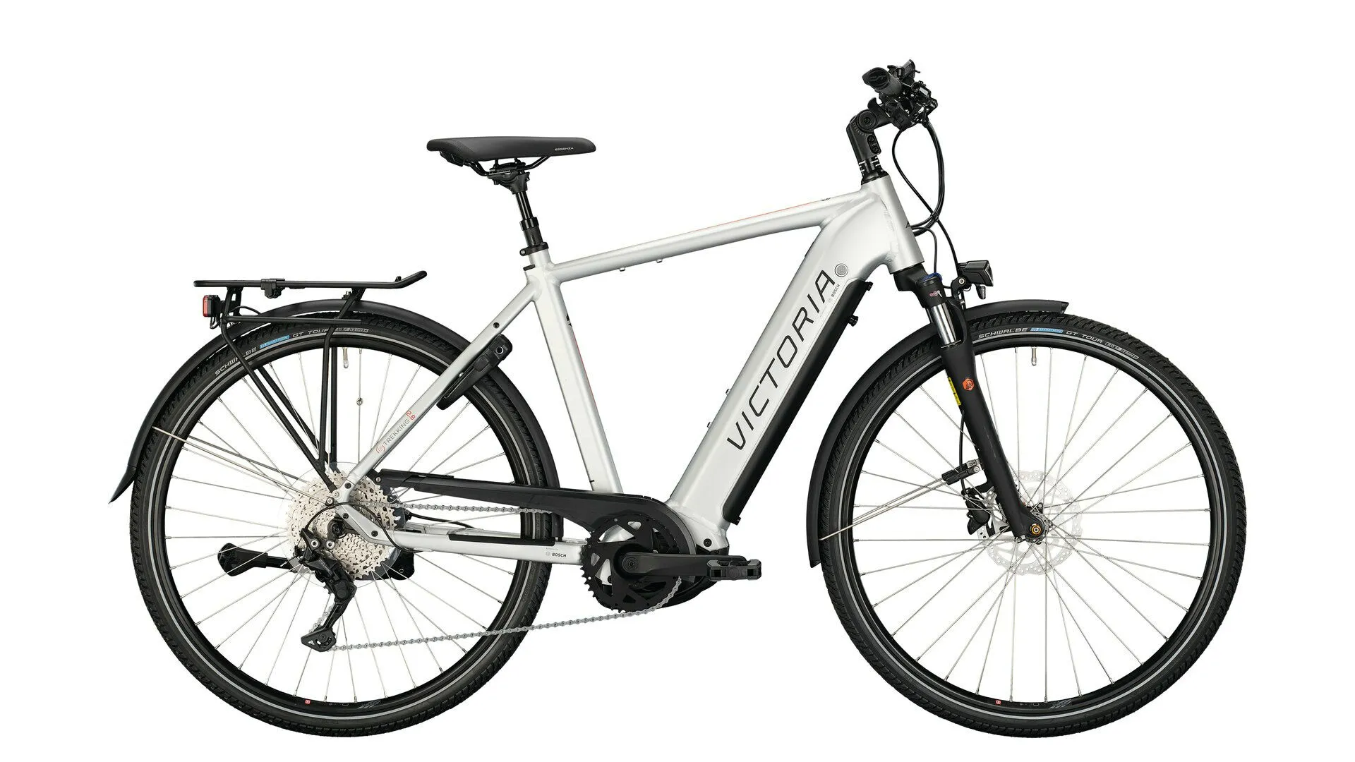 Victoria eTrekking 12.8 stardust silver matt/black 28" 625 Wh Diamant, Hersteller-stardust silver matt / black, 50cm