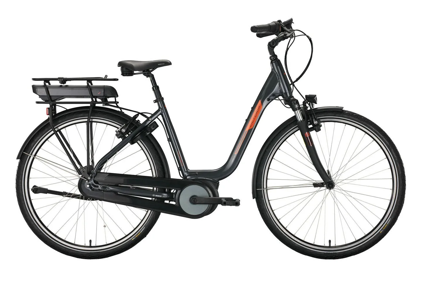 Victoria eTrekking 5.9 H Dutch Black 28" 500 Wh Wave, Anthrazit, 51cm Victoria eTrekking 5.9 H Dutch Black 28" 500 Wh Wave, Anthrazit, 51cm