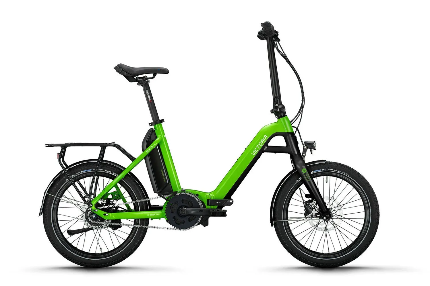 Victoria SCALYO 1 Speed Green 20" 400 Wh Faltrahmen, Grün, 46cm