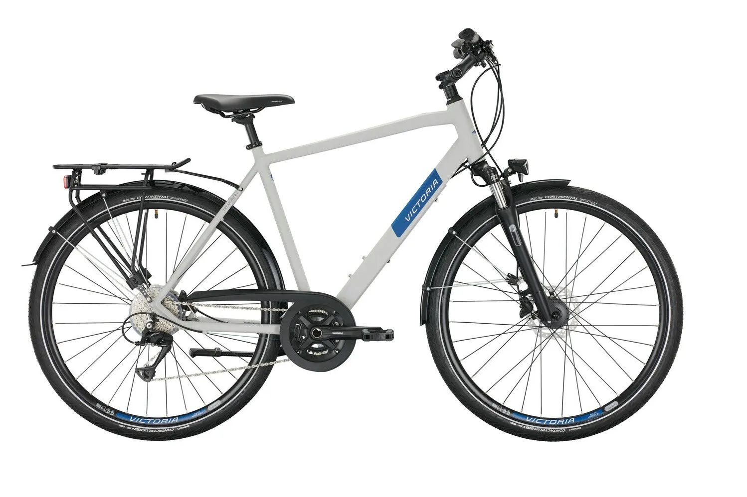 Victoria Trekking 4.7 Silver Matt 2022 28" Diamant, Hersteller-silver matt, 56cm Victoria Trekking 4.7 Silver Matt 2022 28" Diamant, Hersteller-silver matt, 56cm