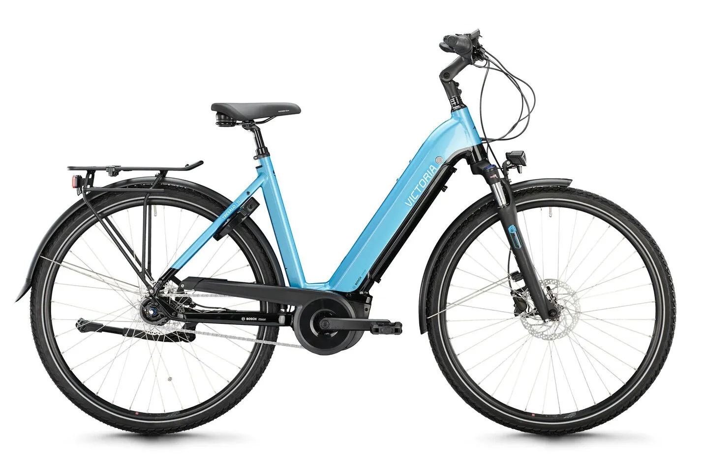 Victoria TRESALO 11 Aqua Blue 28" 500 Wh Wave, Hersteller-aqua blue, 46cm