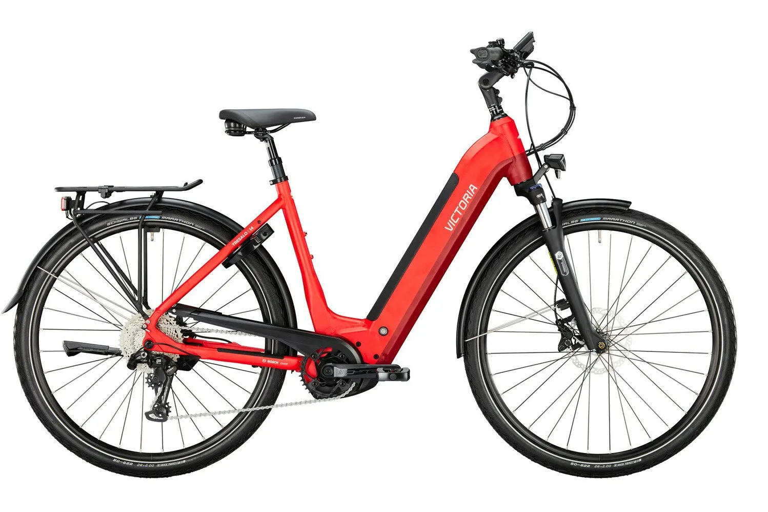 Victoria TRESALO 14 Fuego Red Matt 2023 28" 625 Wh Wave Victoria TRESALO 14 Fuego Red Matt 2023 28" 625 Wh Wave
