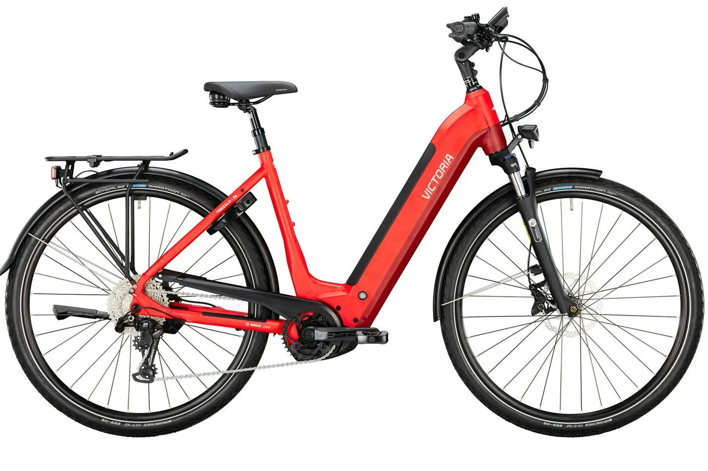 Victoria TRESALO 14 Fuego Red Matt 28" 625 Wh Wave, Hersteller-fuego red matt, 56cm