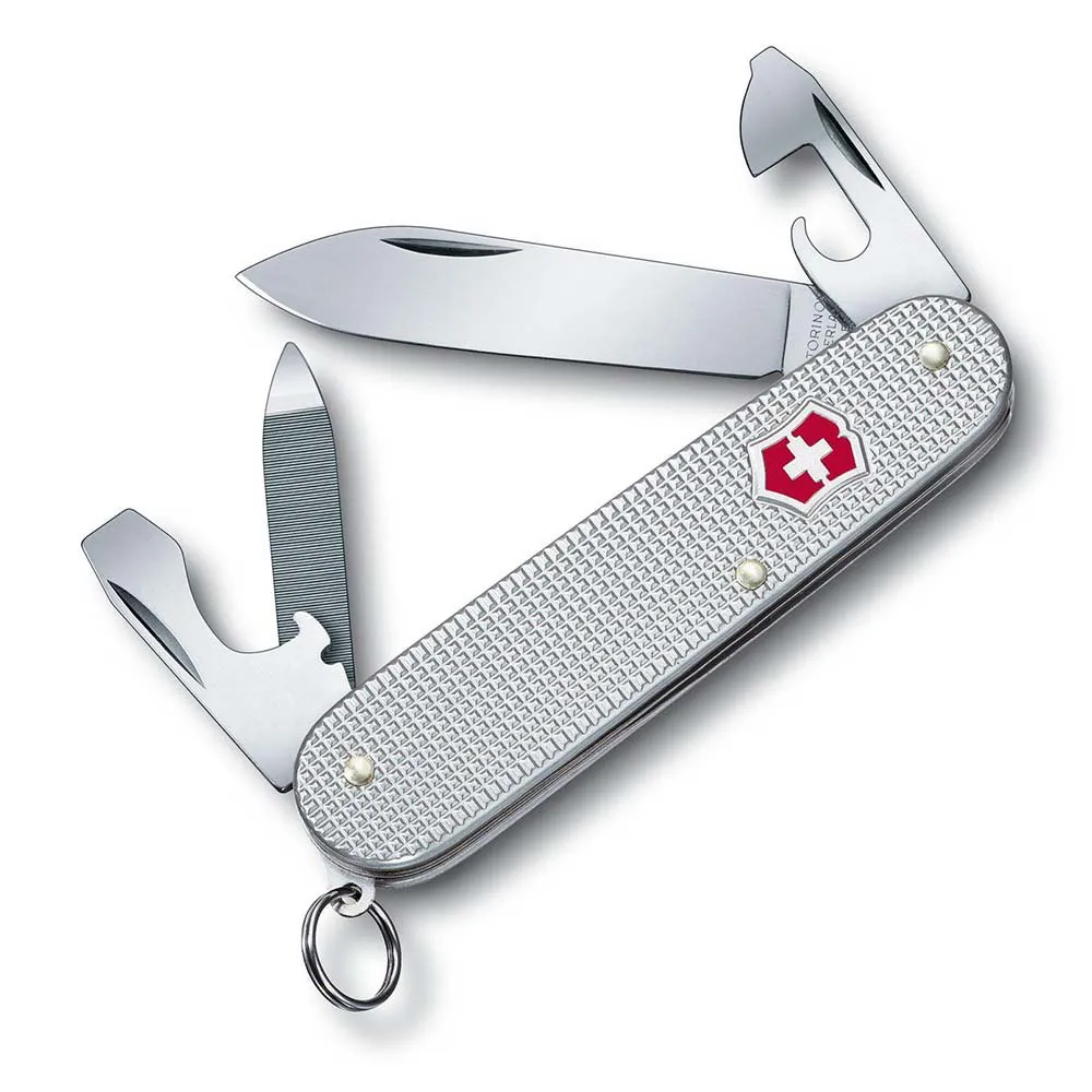 Victorinox Cadet Alox Multitool, Silver, 84mm Victorinox Cadet Alox Multitool, Silver, 84mm