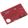 Victorinox Swisscard Lite Multitool, Red / clear, One Size