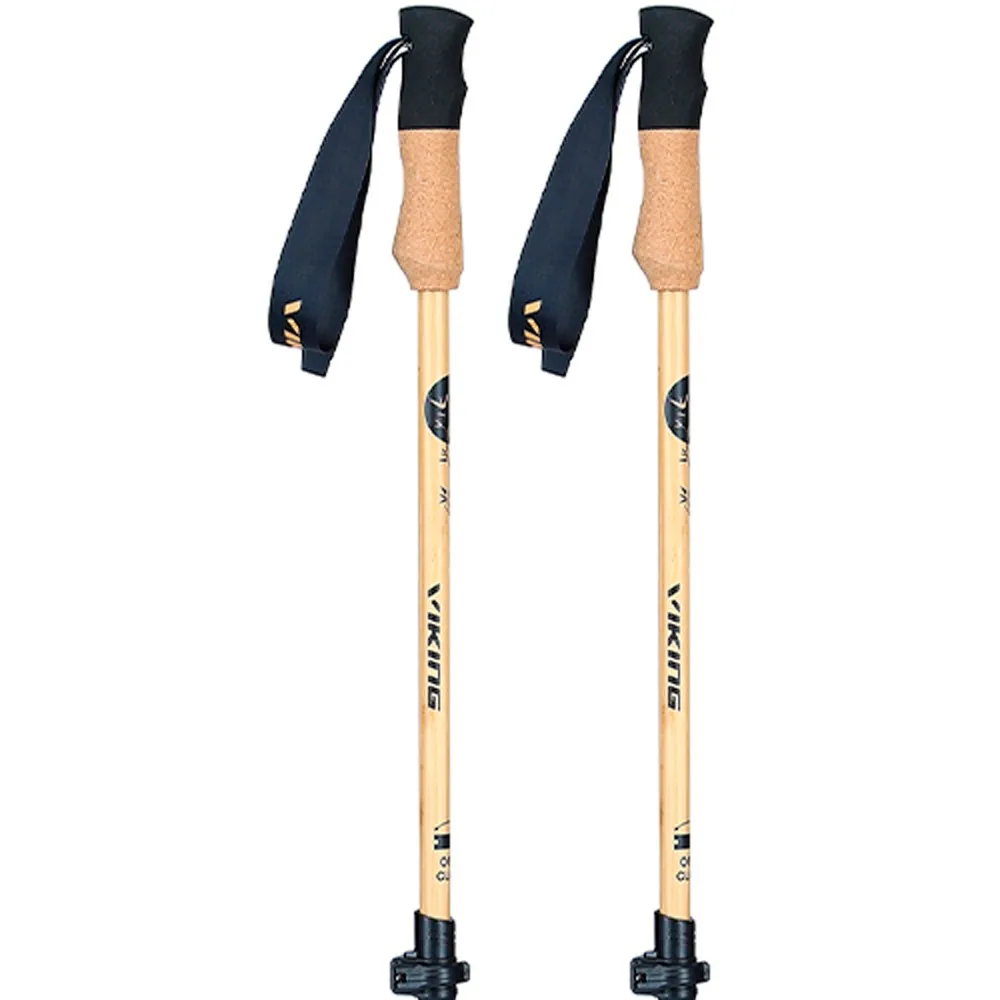 Viking Bambu Pro Stöcke, Brown, One Size Viking Bambu Pro Stöcke, Brown, One Size