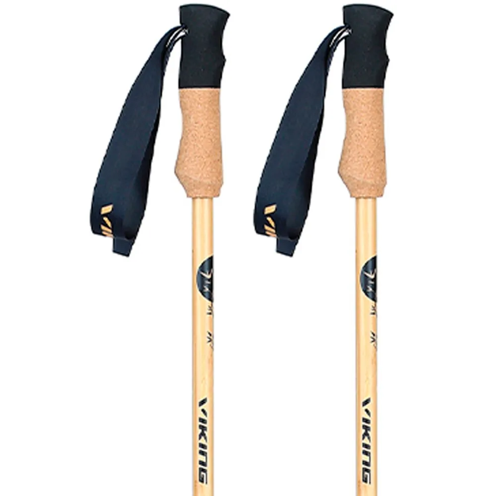 Viking Bambu Pro Stöcke, Brown, One Size Viking Bambu Pro Stöcke, Brown, One Size