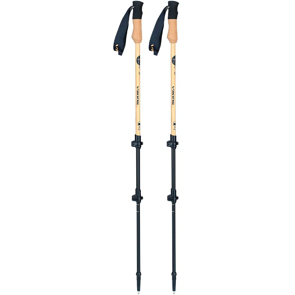 Viking Bambu Pro Stöcke, Brown, One Size Viking Bambu Pro Stöcke, Brown, One Size
