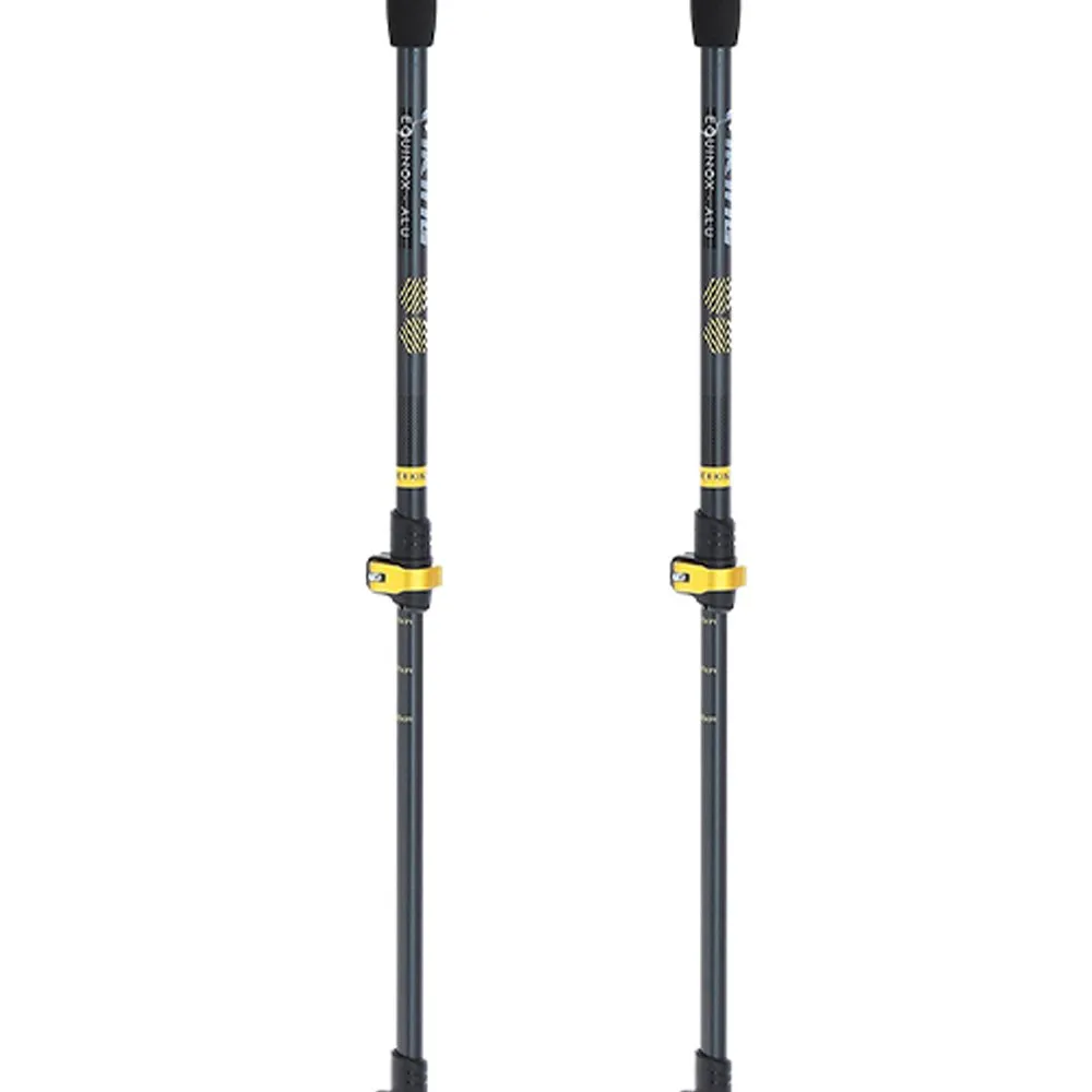 Viking Equinox Stöcke, Grey / yellow, One Size Viking Equinox Stöcke, Grey / yellow, One Size