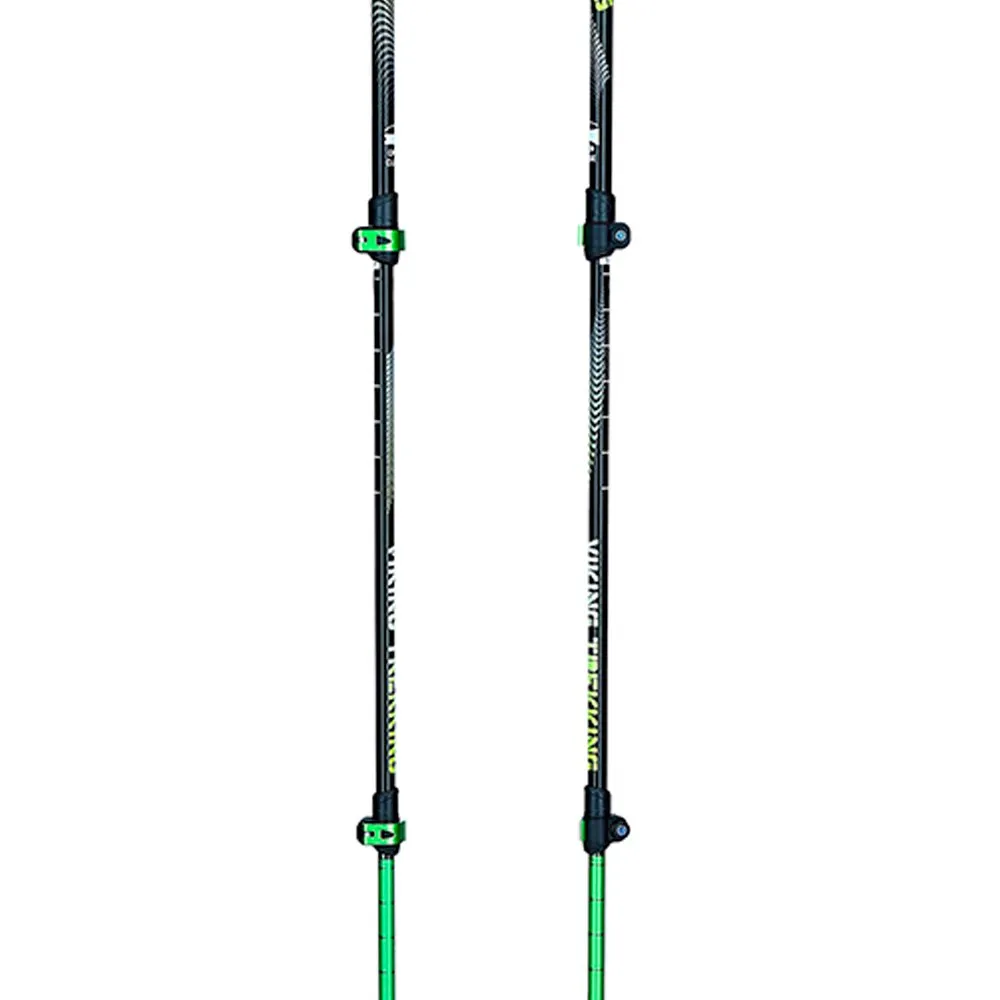 Viking Kivi Stöcke, Black / lime, One Size Viking Kivi Stöcke, Black / lime, One Size