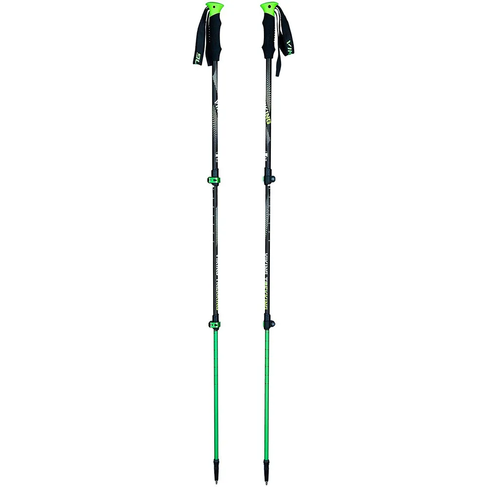 Viking Kivi Stöcke, Black / lime, One Size Viking Kivi Stöcke, Black / lime, One Size