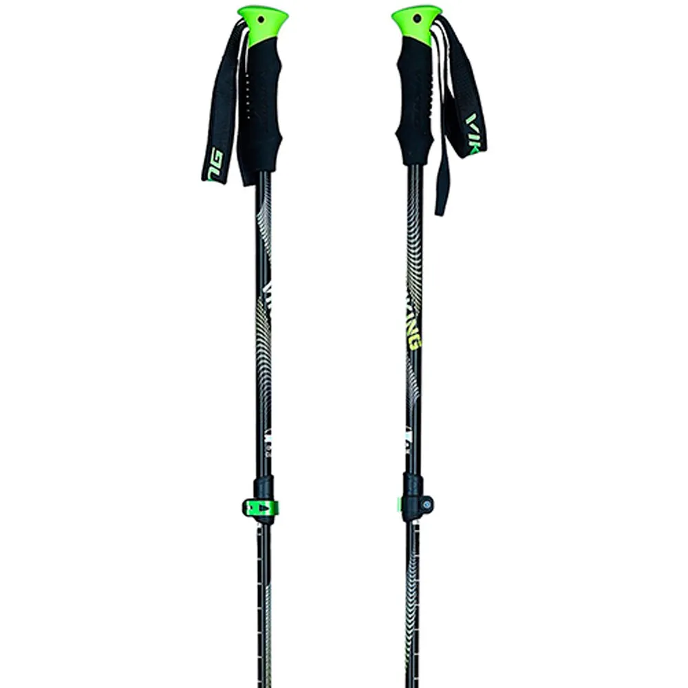 Viking Kivi Stöcke, Black / lime, One Size Viking Kivi Stöcke, Black / lime, One Size