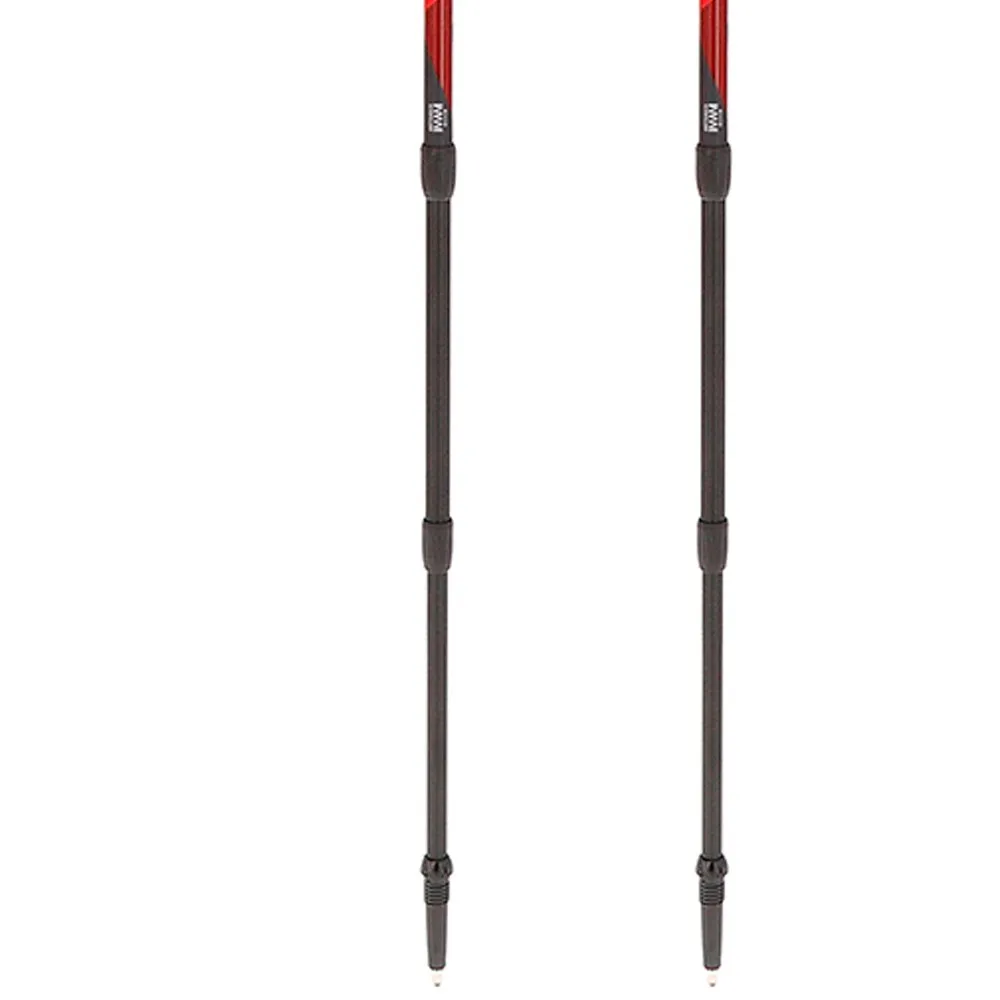 Viking Kube Pro Stöcke, Red, One Size