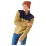 Light brown / navy