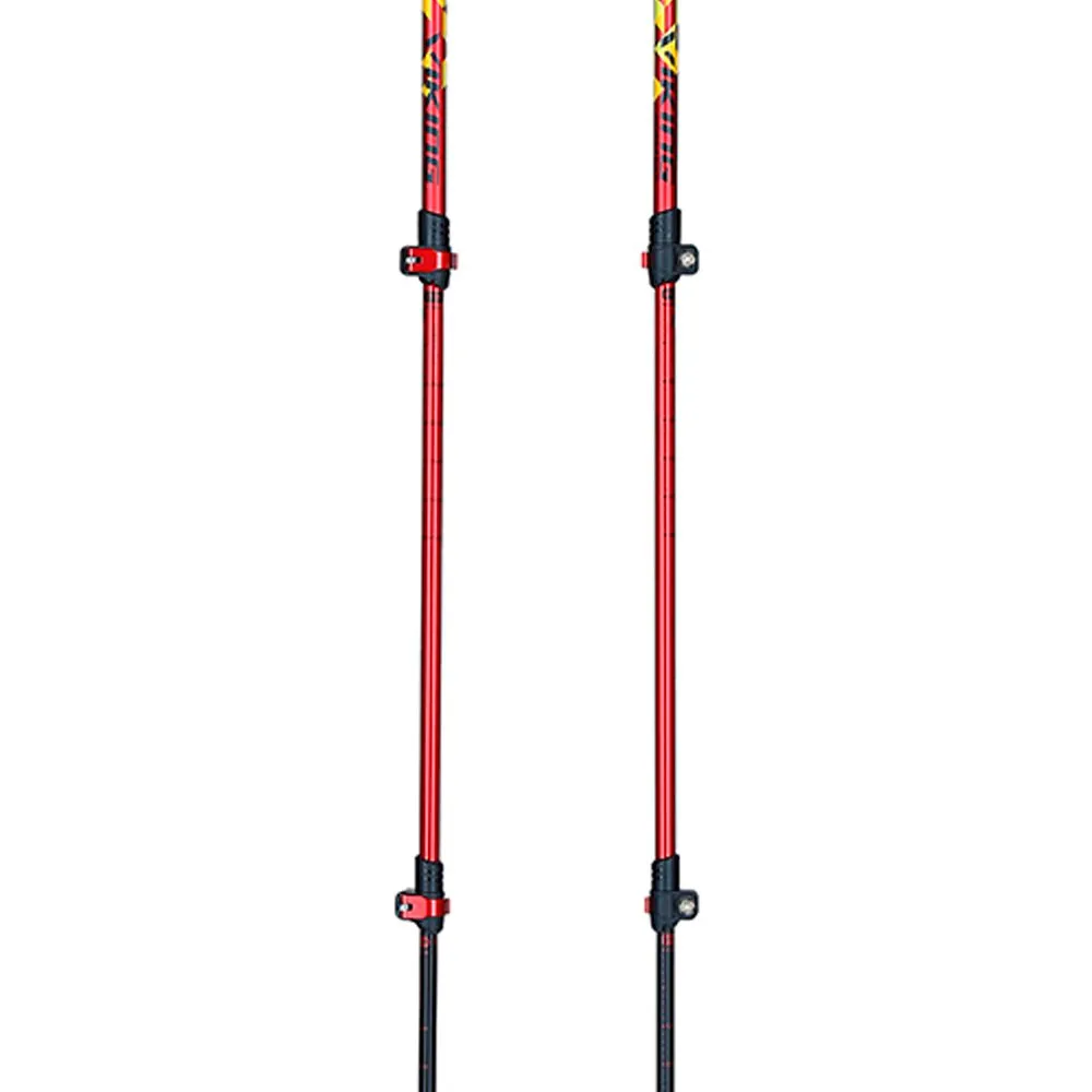 Viking Lhotse Stöcke, Red, One Size Viking Lhotse Stöcke, Red, One Size