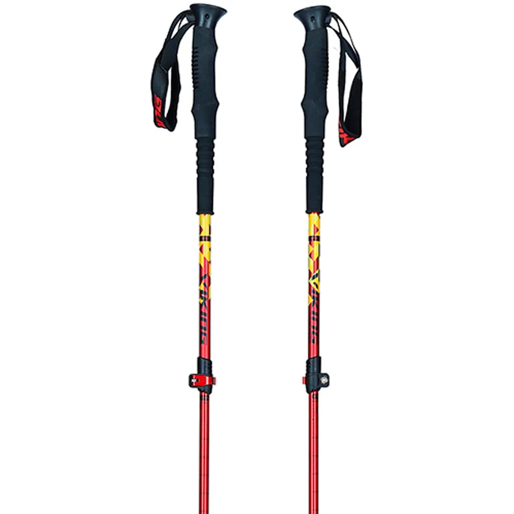Viking Lhotse Stöcke, Red, One Size Viking Lhotse Stöcke, Red, One Size
