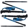 Viking Meru One Touch Stöcke, Black / blue, One Size