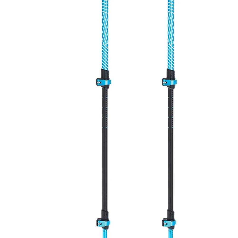 Viking Shiva Stöcke, Black / turquise, One Size