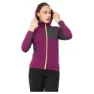 Fuchsia / grey melange