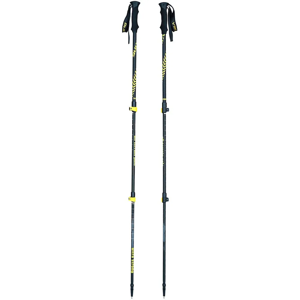 Viking Teho Stöcke, Black / lime, One Size Viking Teho Stöcke, Black / lime, One Size