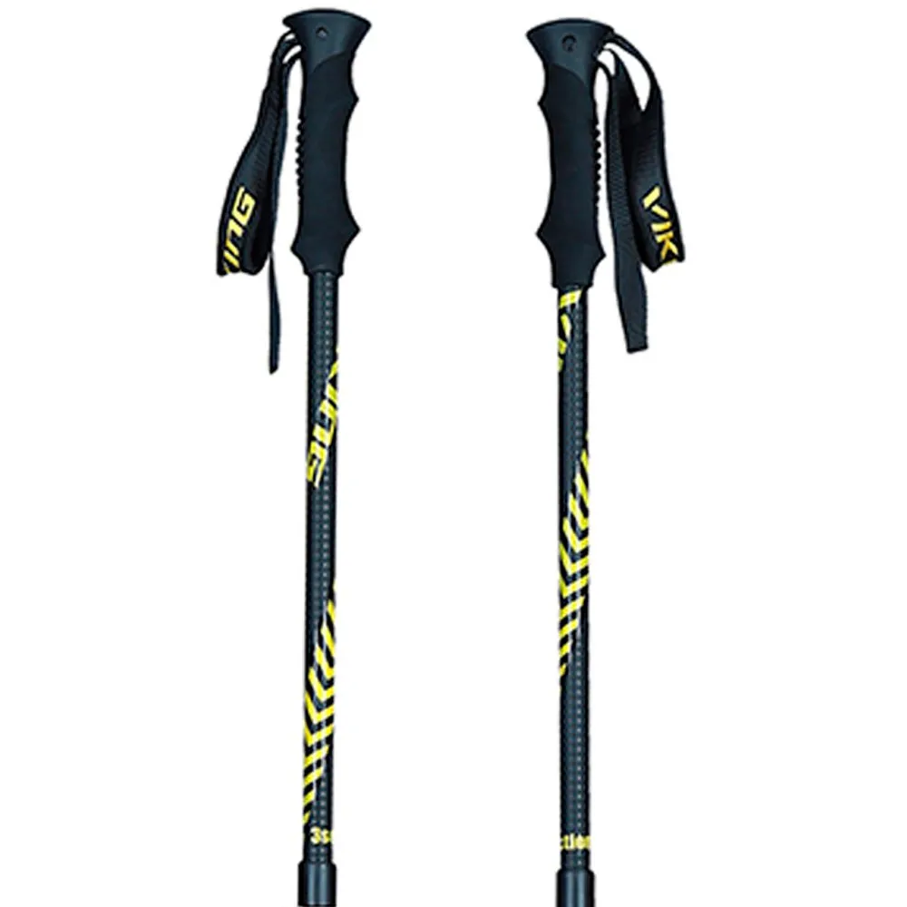 Viking Teho Stöcke, Black / lime, One Size Viking Teho Stöcke, Black / lime, One Size