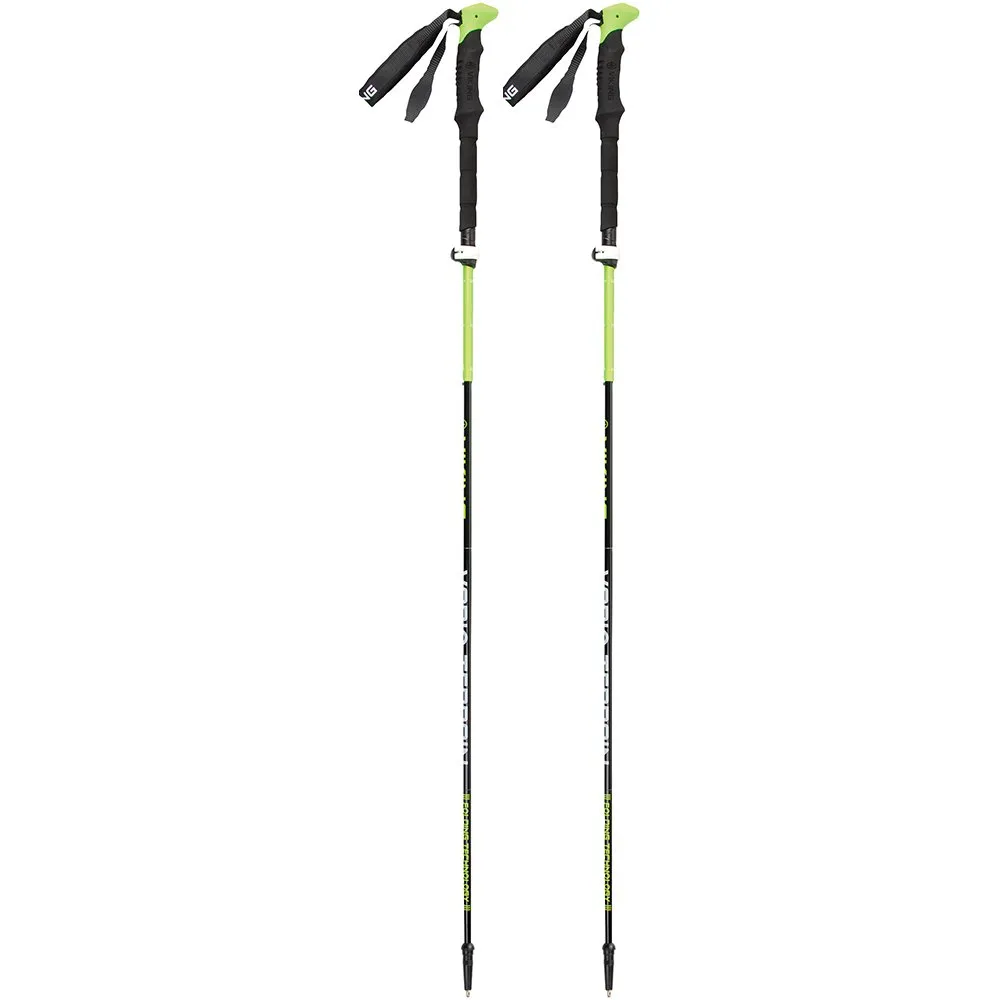 Viking Terve Stöcke, Black / lime, One Size Viking Terve Stöcke, Black / lime, One Size