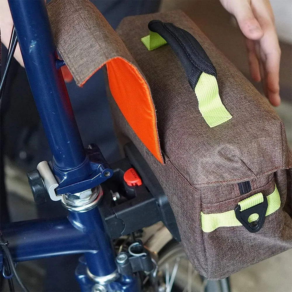 Vincita B018d Lucas Dahon Lenkertasche, Brown / green, One Size Vincita B018d Lucas Dahon Lenkertasche, Brown / green, One Size