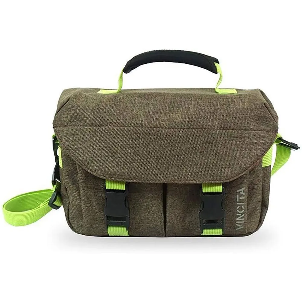 Vincita B018d Lucas Dahon Lenkertasche, Brown / green, One Size Vincita B018d Lucas Dahon Lenkertasche, Brown / green, One Size