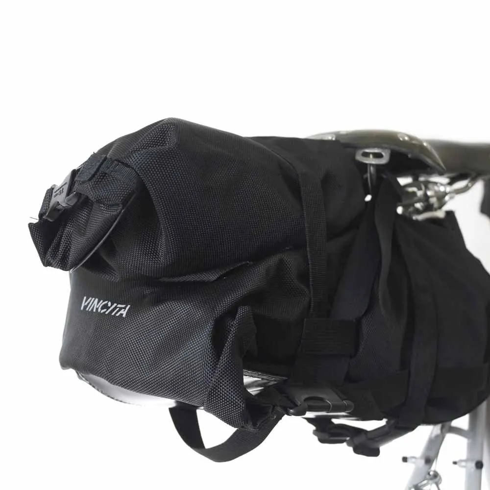 Vincita B038-bl Light Touring Satteltasche, Black, One Size Vincita B038-bl Light Touring Satteltasche, Black, One Size