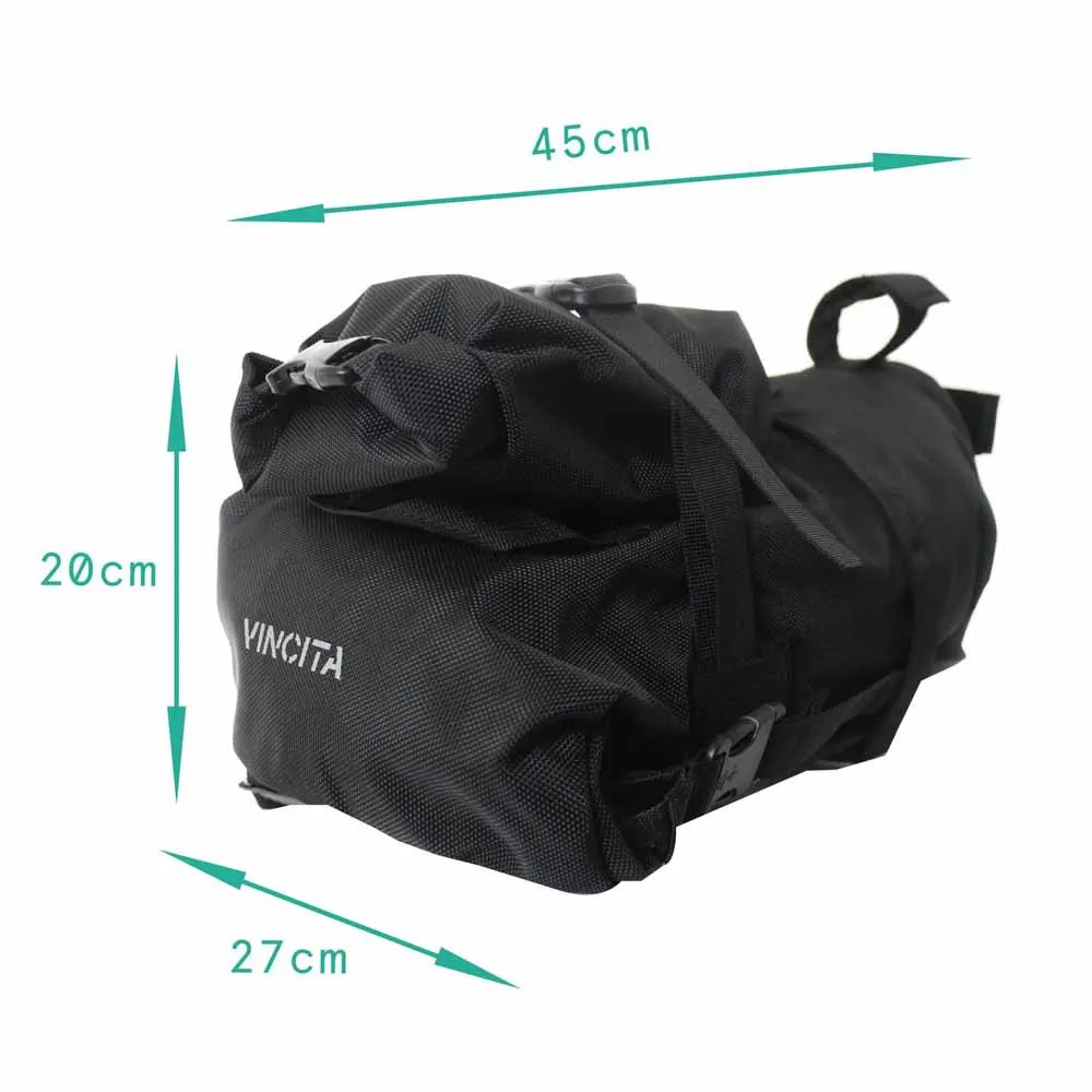 Vincita B038-bl Light Touring Satteltasche, Black, One Size Vincita B038-bl Light Touring Satteltasche, Black, One Size