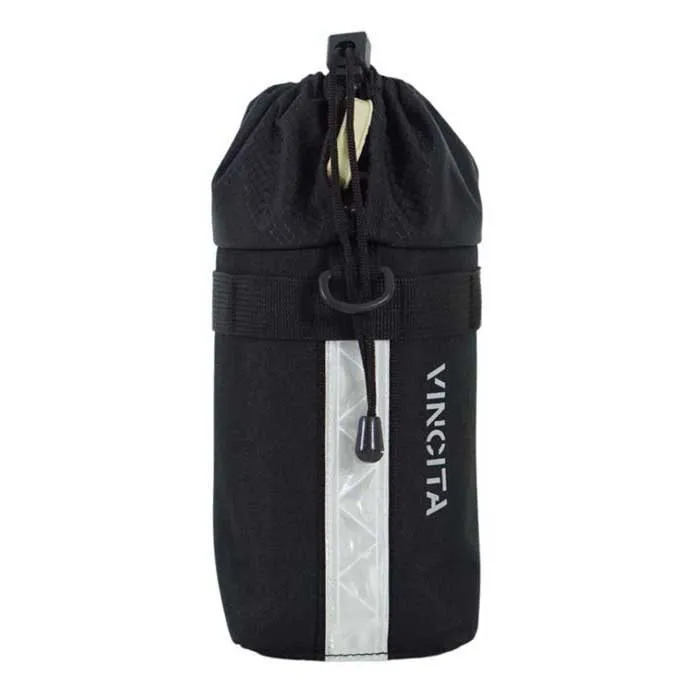 Vincita B125b Voyage Stem Lenkertasche, Black, M