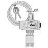 Viro Hawaii Kabelschloss, Red, 8 x 1800mm
