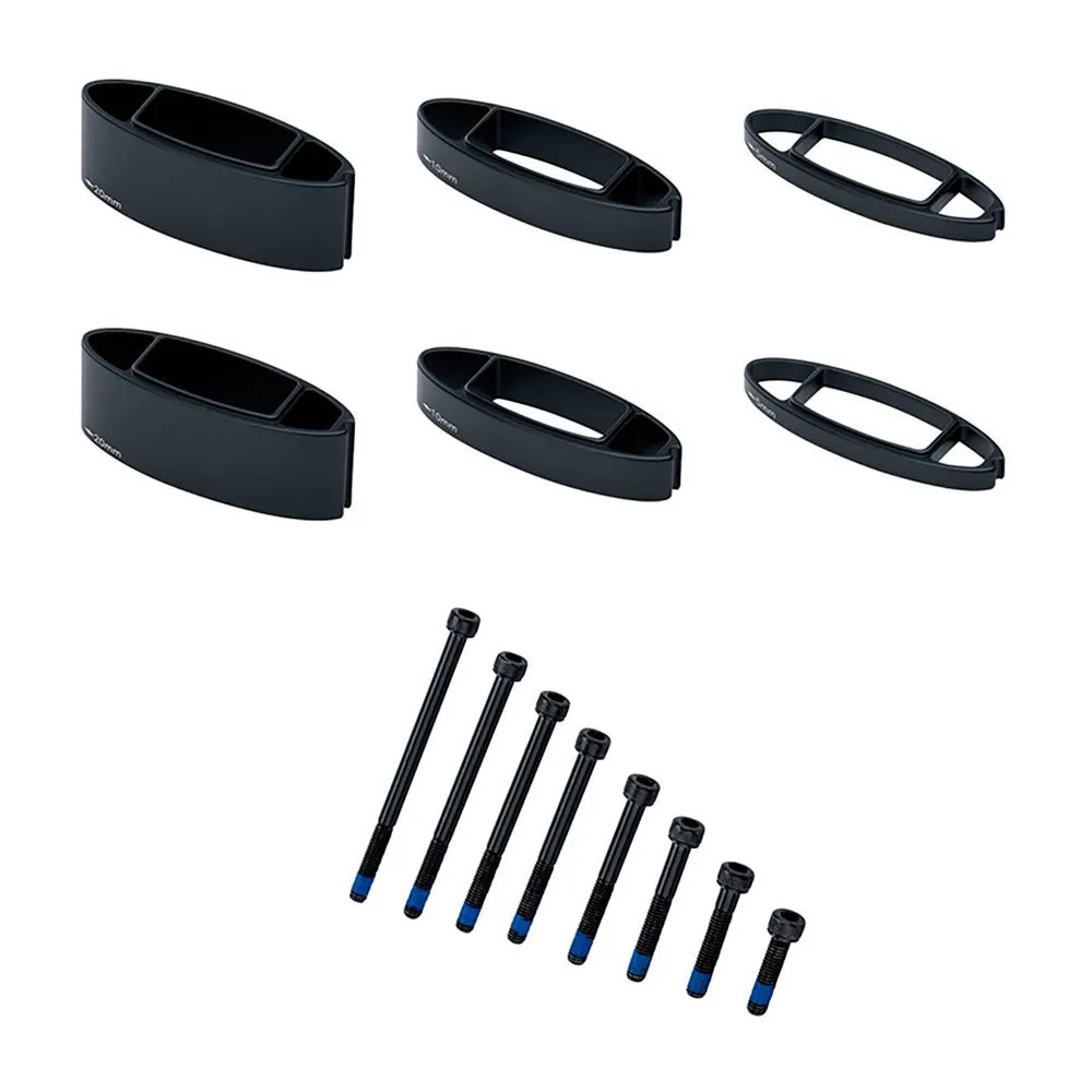 Vision Armest Stack Abstandshalter, Black, One Size