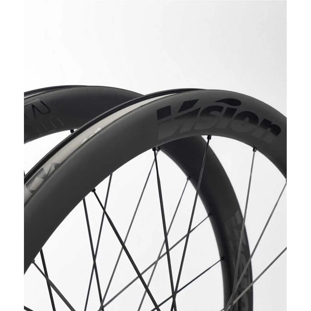 Vision Metron 45 Rs Sl Cl Disc Tubeless B5 Rennrad Laufradsatz Vision Metron 45 Rs Sl Cl Disc Tubeless B5 Rennrad Laufradsatz