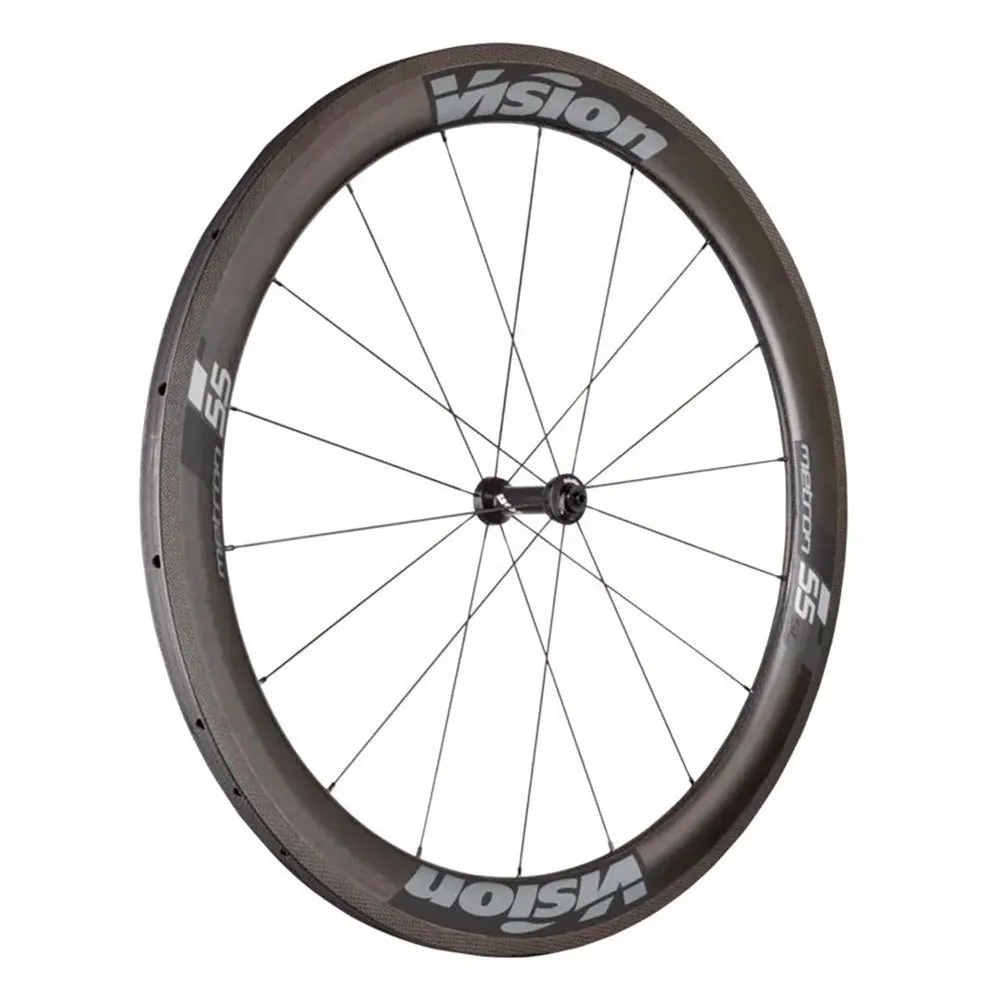 Vision Metron 55 Sl Tubeless Rennrad Laufradsatz, Black, 9 x 100 / 9 x 130mm, Shimano/Sram HG Vision Metron 55 Sl Tubeless Rennrad Laufradsatz, Black, 9 x 100 / 9 x 130mm, Shimano/Sram HG