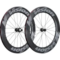 Vision Metron 81 Sl Cl Disc Tubular Rennrad Laufradsatz Vision Metron 81 Sl Cl Disc Tubular Rennrad Laufradsatz