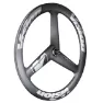 Vision Metron A9 Cl Disc Tubular Qr 3 Spoke Rennrad-vorderrad, Black, 12 x 100mm