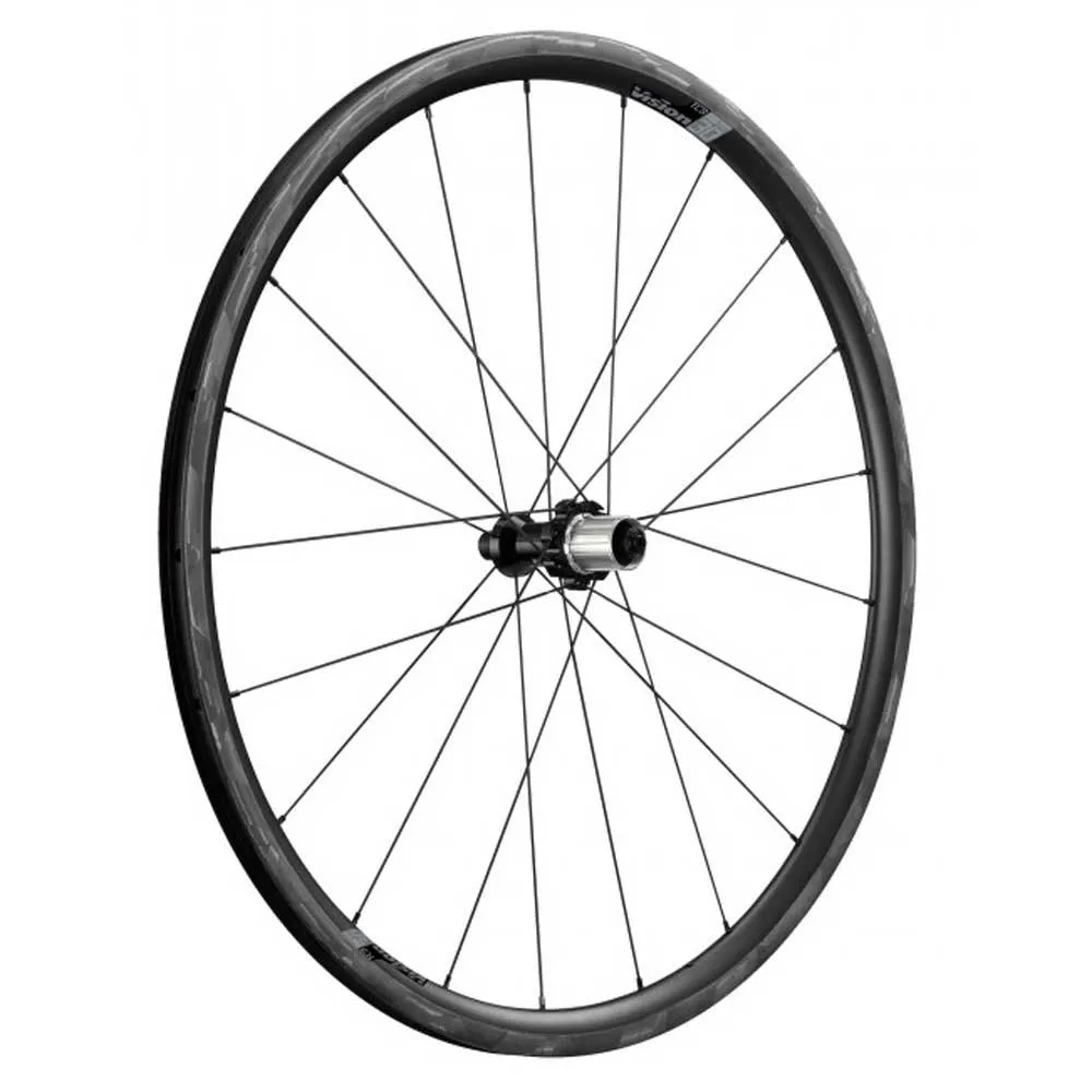 Vision Sc 30 Carbon Disc Tubeless Rennrad Laufradsatz, Black, 9 x 100 / 9 x 135mm, Shimano/Sram HG Vision Sc 30 Carbon Disc Tubeless Rennrad Laufradsatz, Black, 9 x 100 / 9 x 135mm, Shimano/Sram HG