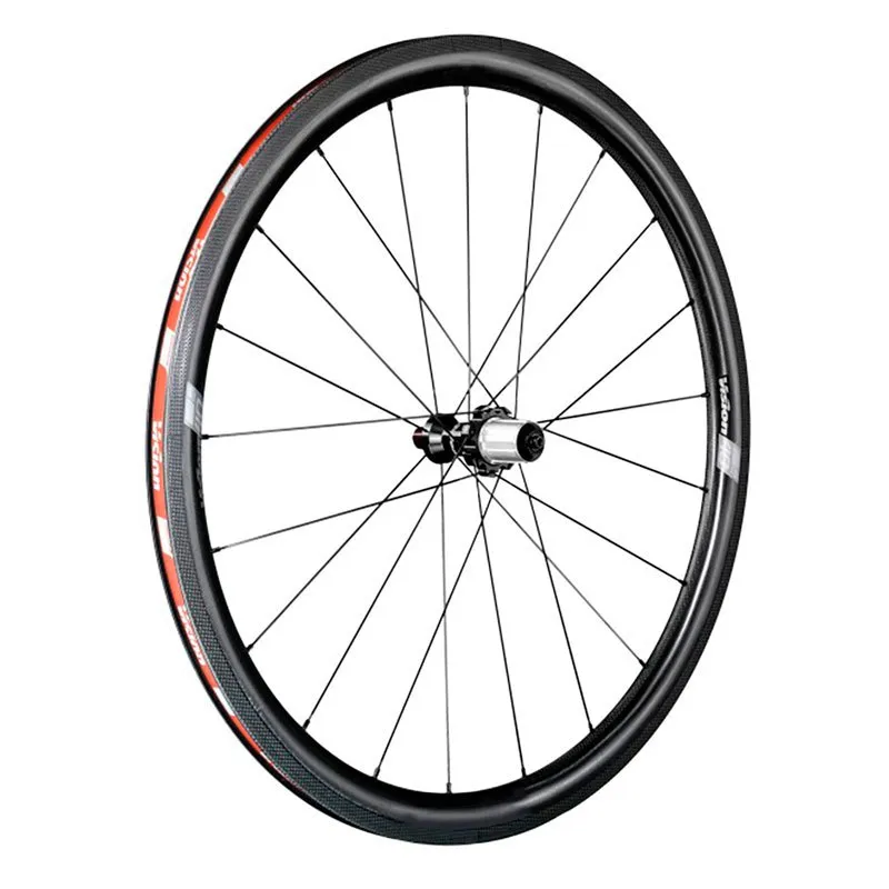Vision Sc 40 Rennrad Laufradsatz, Black, 9 x 100 / 9 x 130mm, Shimano/Sram HG