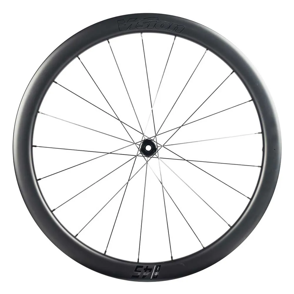 Vision Sc45 Sl I23 Cl Disc Tubeless B5 Rennrad Laufradsatz, Black, 12 x 100/12 x 142mm, Shimano/Sram HG Vision Sc45 Sl I23 Cl Disc Tubeless B5 Rennrad Laufradsatz, Black, 12 x 100/12 x 142mm, Shimano/Sram HG