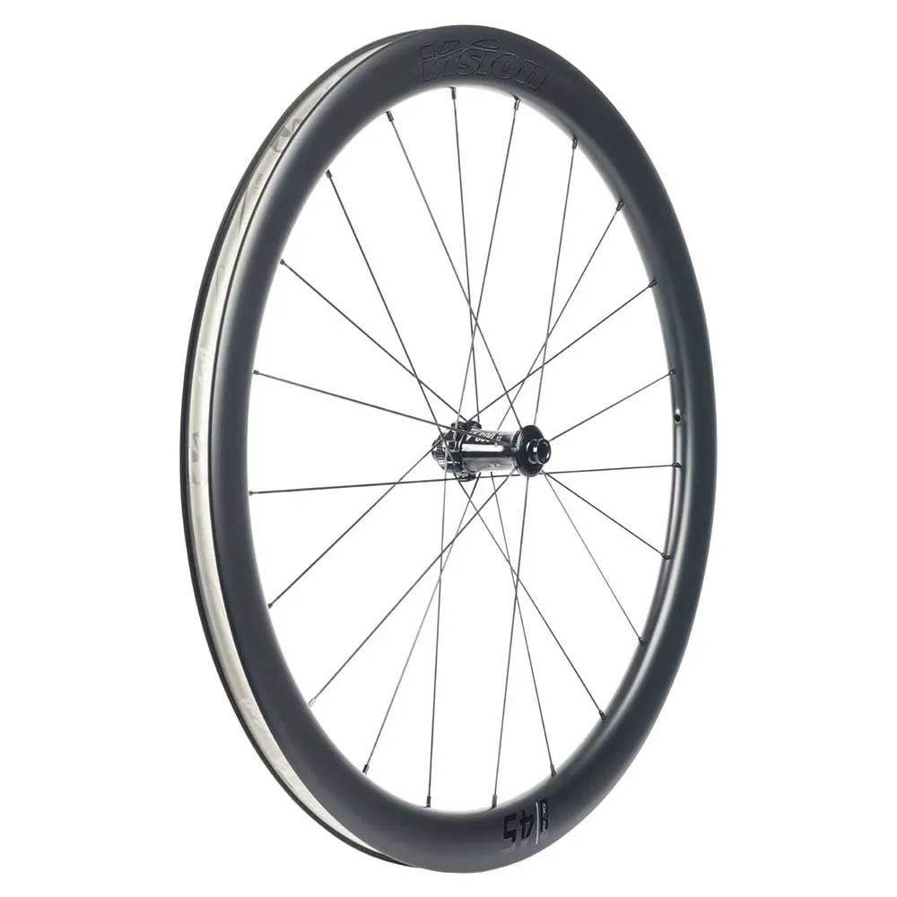 Vision Sc45 Sl I23 Cl Disc Tubeless B5 Rennrad Laufradsatz, Black, 12 x 100/12 x 142mm, Shimano/Sram HG Vision Sc45 Sl I23 Cl Disc Tubeless B5 Rennrad Laufradsatz, Black, 12 x 100/12 x 142mm, Shimano/Sram HG