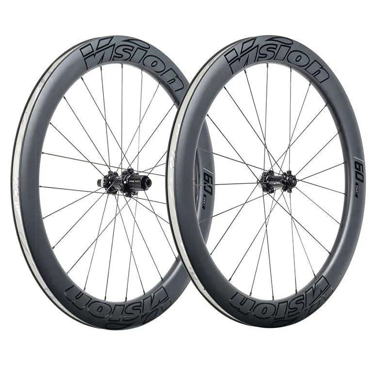 Vision Sc60 Cl Disc Tubeless Rennrad Laufradsatz Vision Sc60 Cl Disc Tubeless Rennrad Laufradsatz