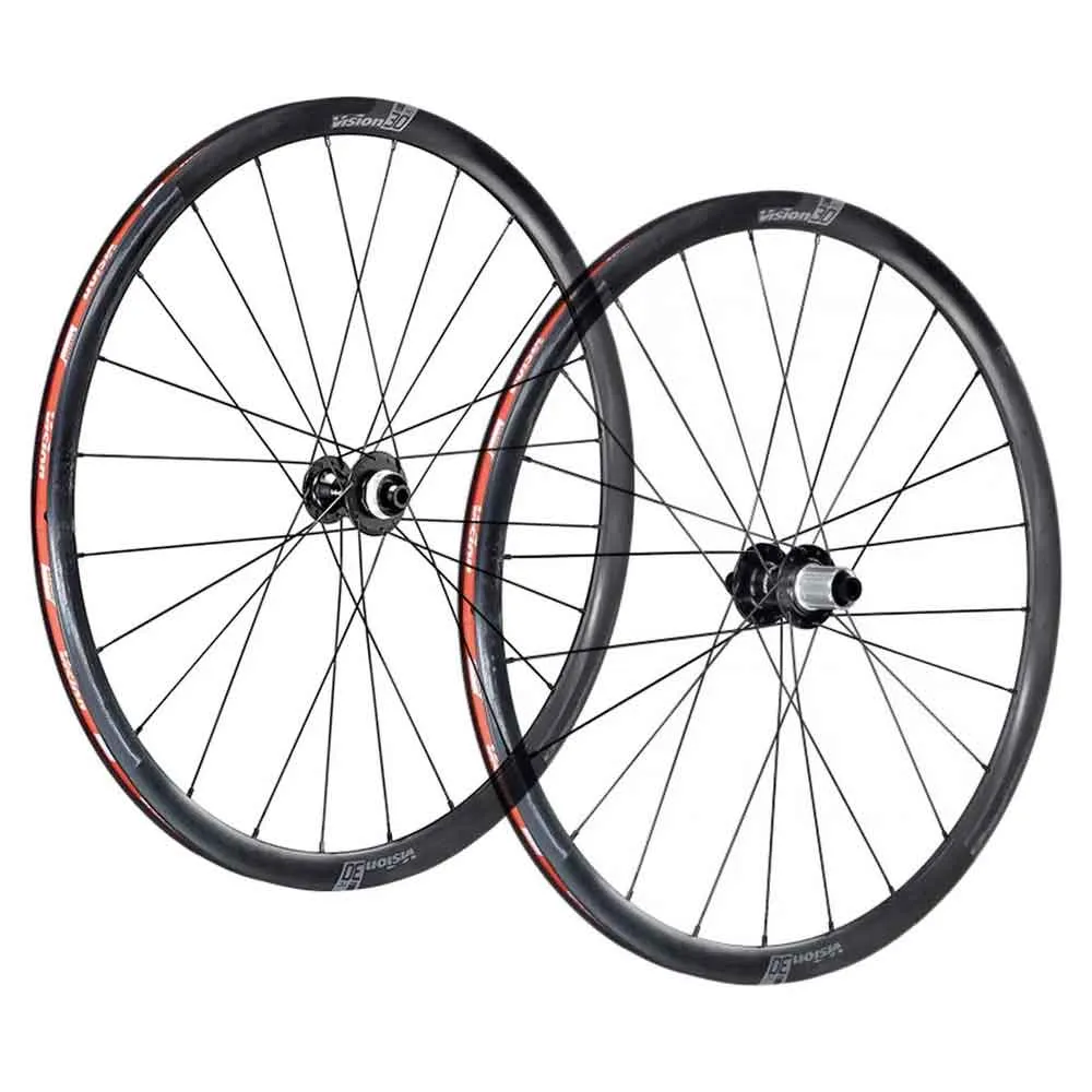 Vision Tc 30 Carbon Cl Disc Tubeless Laufradsatz Vision Tc 30 Carbon Cl Disc Tubeless Laufradsatz
