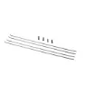 Vision Team 30 V17 Kit Speichen, Black, 276/270/285mm