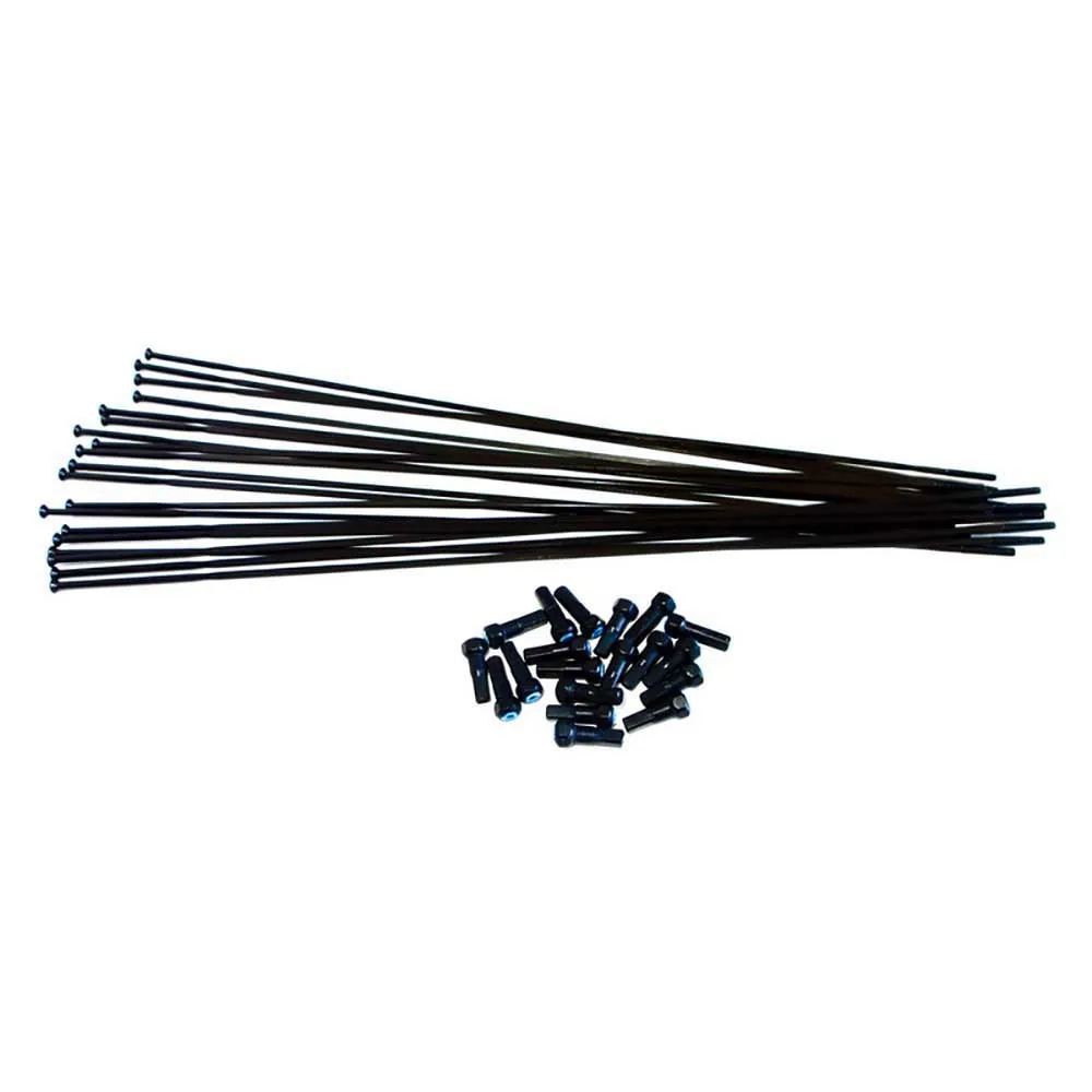 Vision Trimax 30 2016 Speichen Und Nippel Kit 19 Einheiten, Black, One Size Vision Trimax 30 2016 Speichen Und Nippel Kit 19 Einheiten, Black, One Size