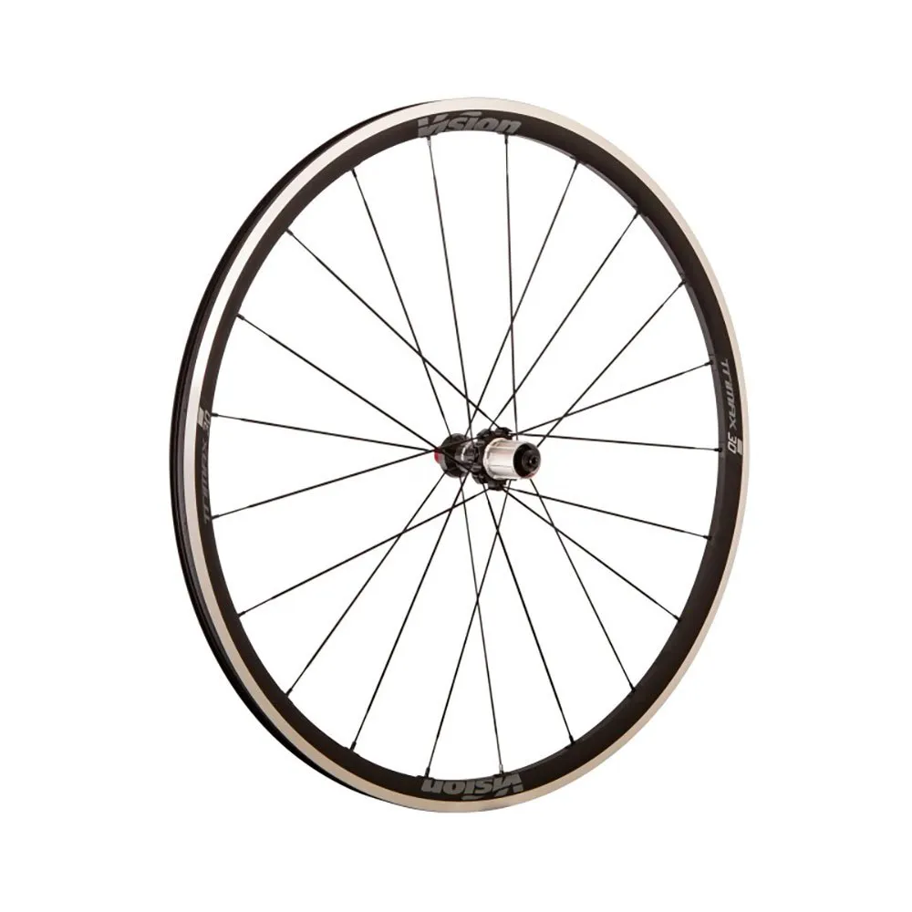 Vision Trimax 30 Tubeless Rennrad Laufradsatz, Black, 9 x 100 / 9 x 130mm, Shimano/Sram HG Vision Trimax 30 Tubeless Rennrad Laufradsatz, Black, 9 x 100 / 9 x 130mm, Shimano/Sram HG